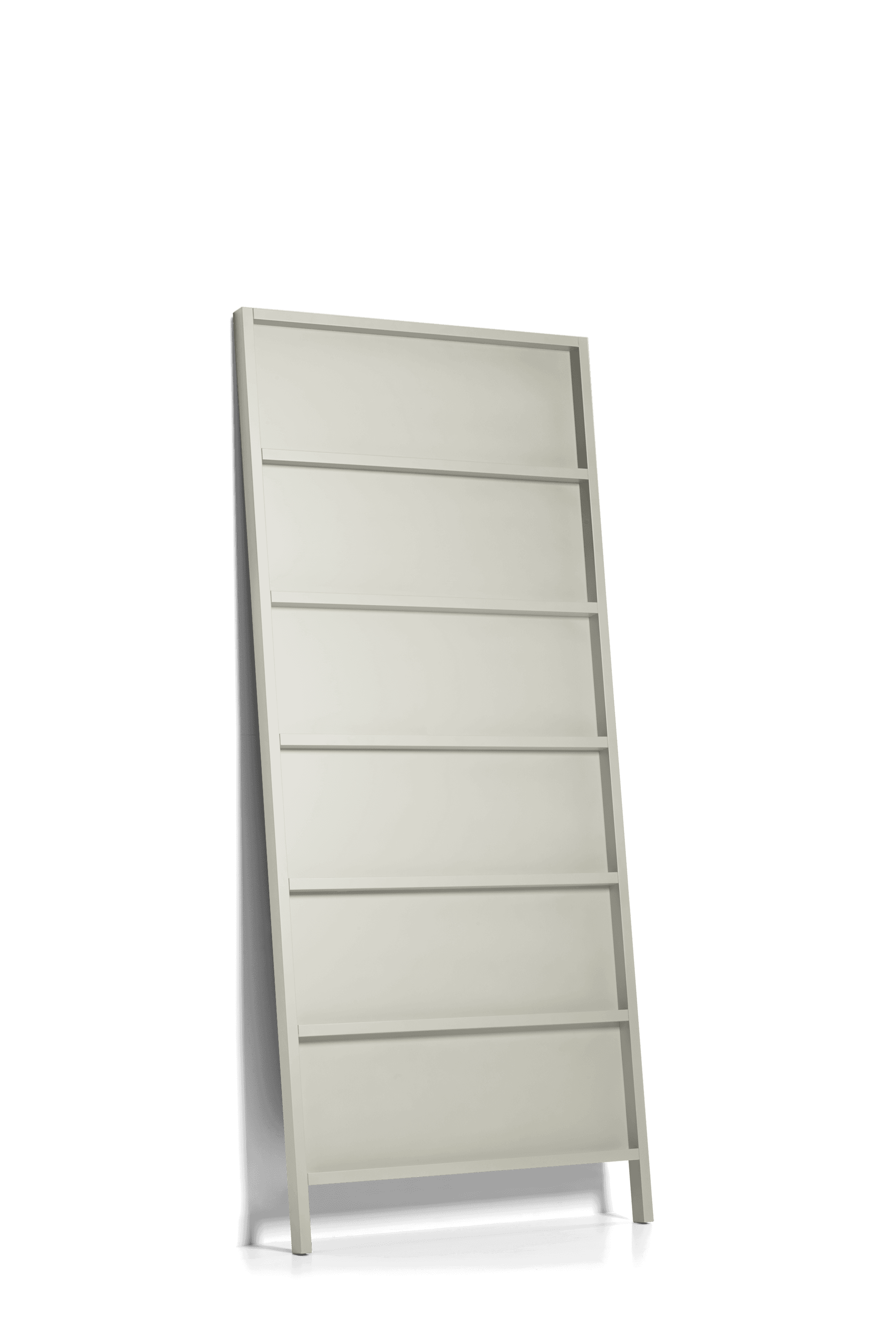 Oblique Big bookshelf silk grey