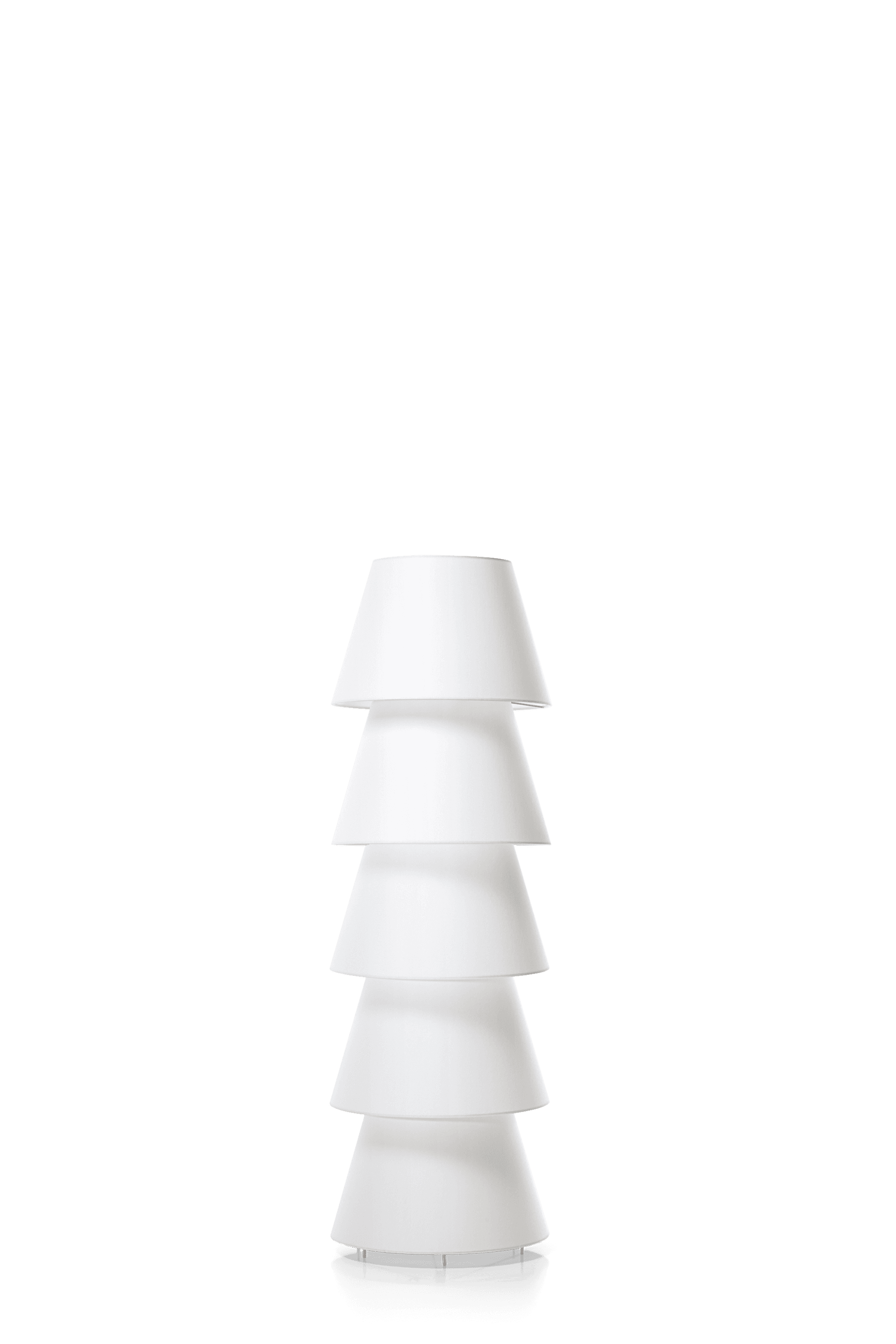 Set Up Shades 5 floor light front view