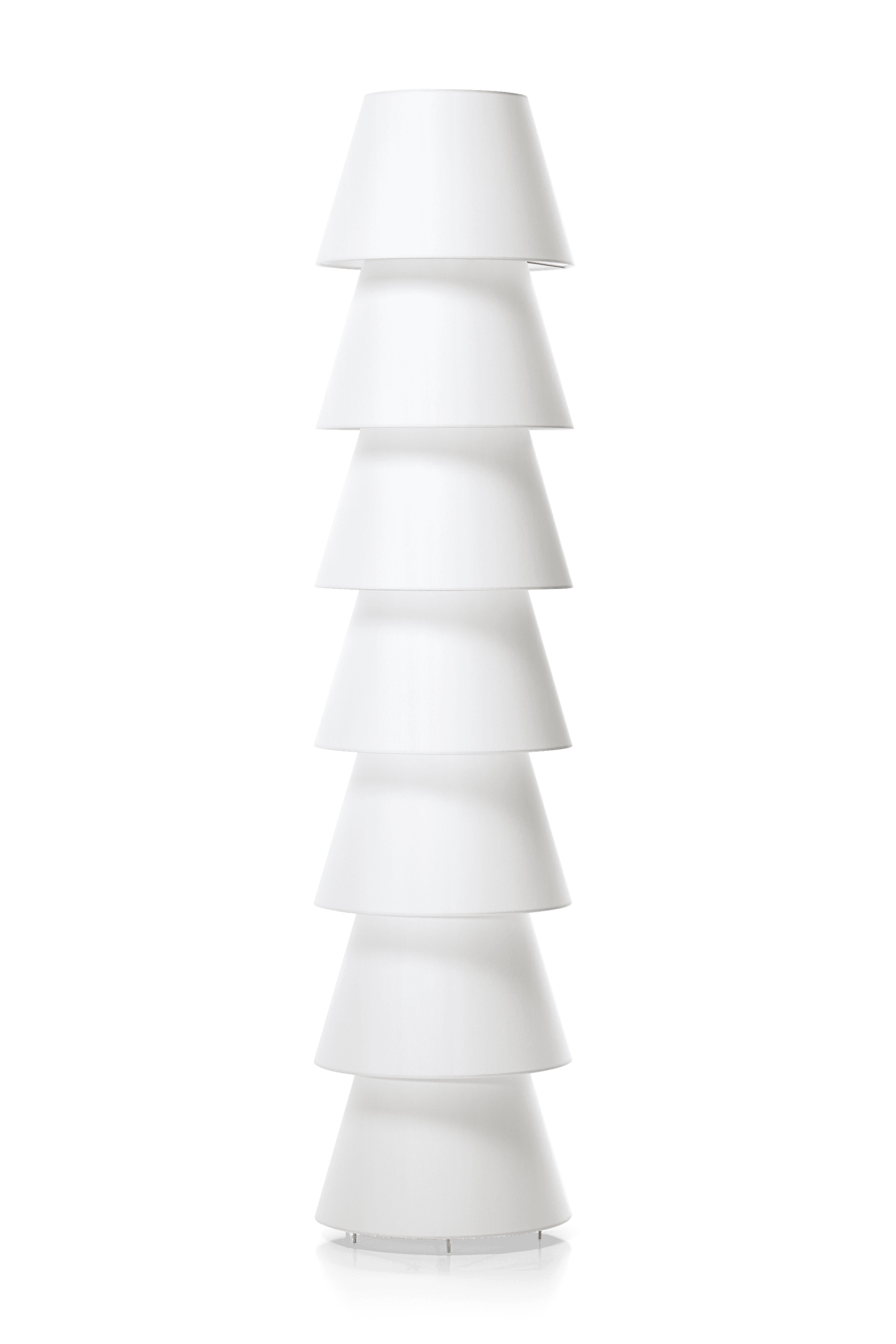Set Up Shades 7 floor light front view