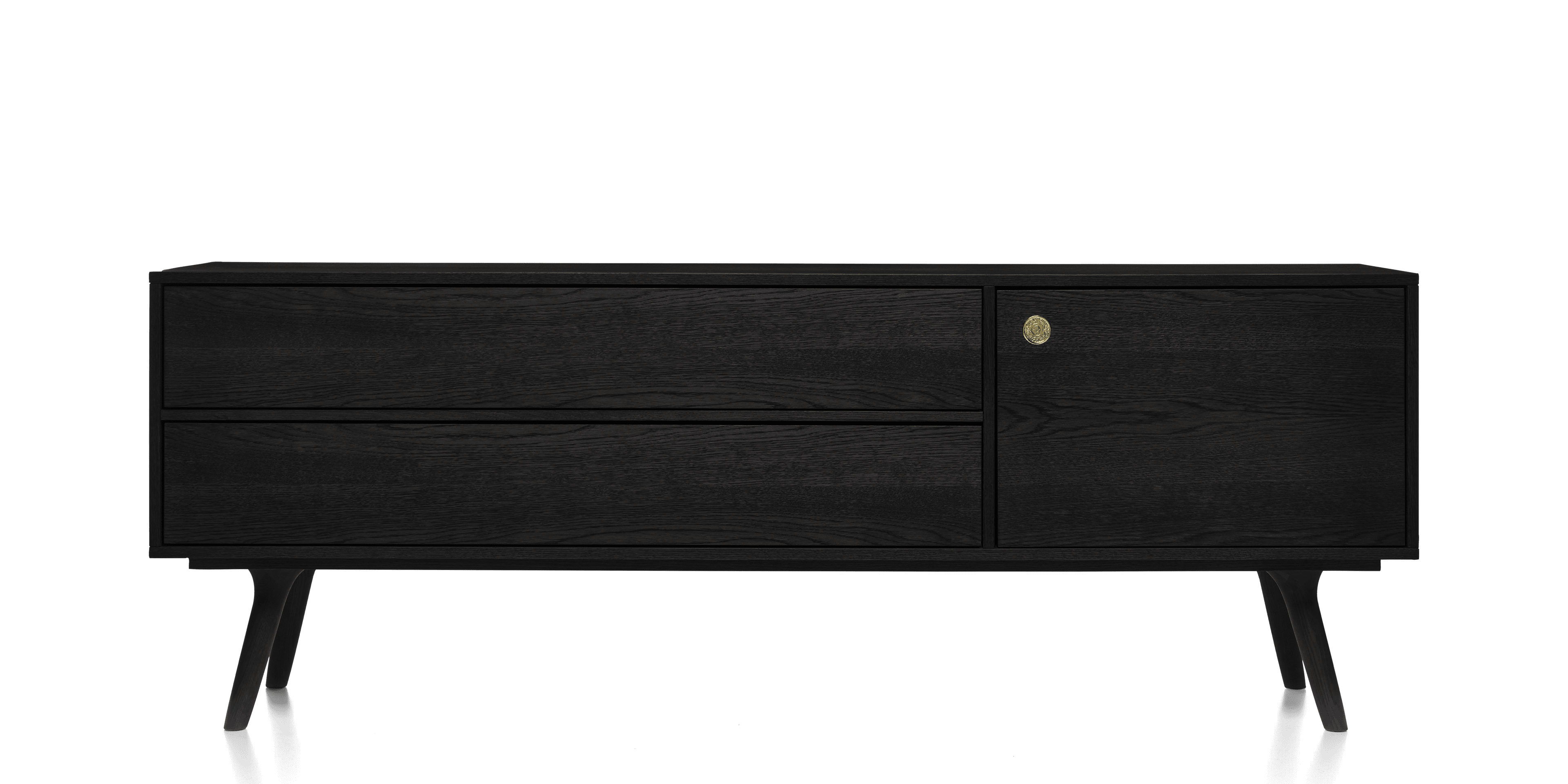 Zio Buffet Black front view